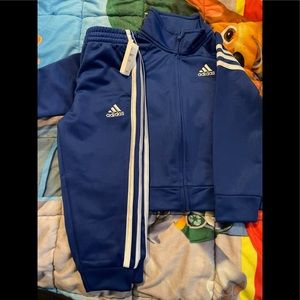 Toddler boy Adidas sweatsuit